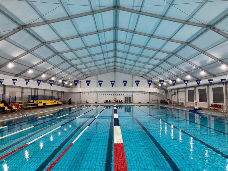 iluminacion led Piscina Municipal-M86
