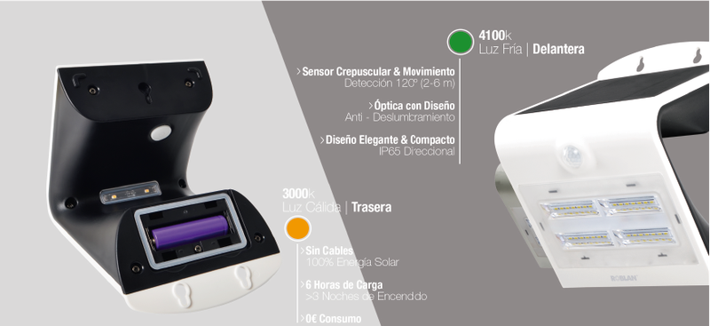 LED SOL ROBLAN 3W