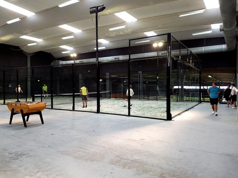Iluminacion LED pistas deportivas urban fut portugal